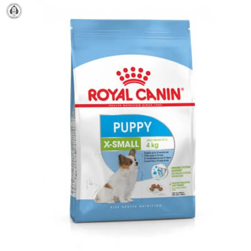 Royal Canin X-Small Puppy - храна за подрастващи кученца от 2 до 10месечна възраст, от миниатюрни породи - 1.5кг.