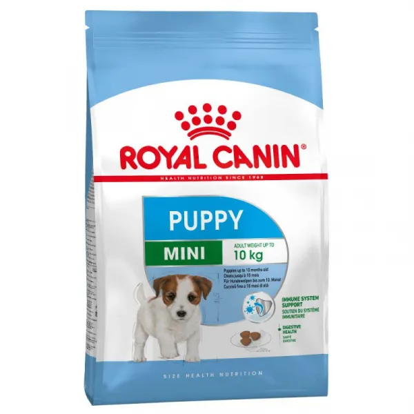Royal Canin Mini Puppy - храна за подрастващи кученца от дребни породи от 2 до10месечна възраст - 4кг.