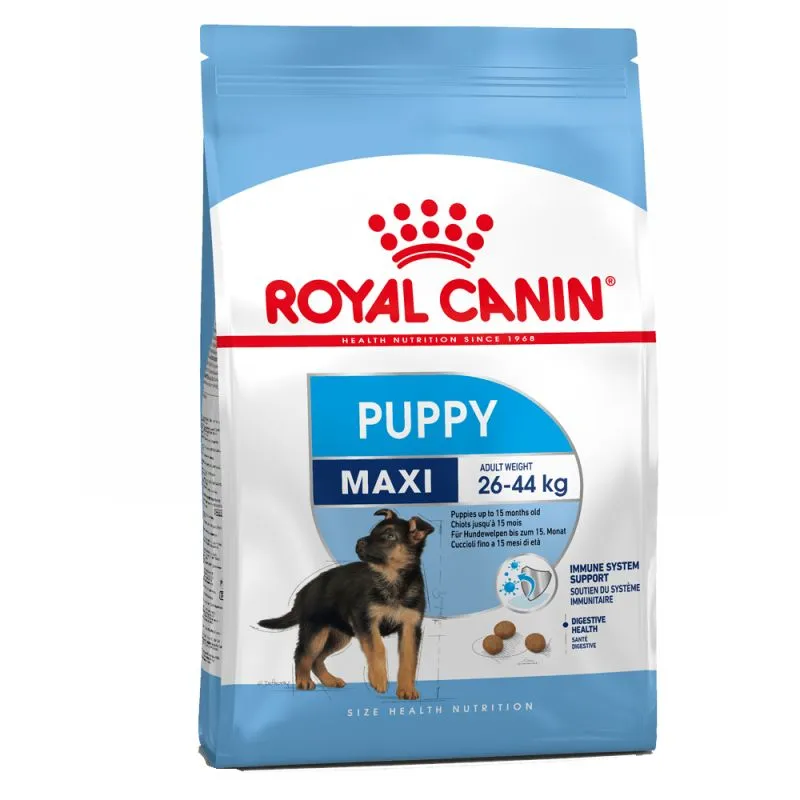 Royal Canin Maxi Puppy - храна за подрастващи кученца от едри породи от 2 до 15месечна възраст - 15кг.