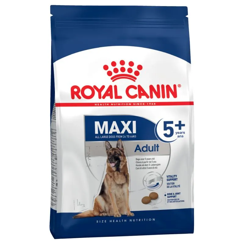 Royal Canin Maxi Adult 5+ храна за израснали кучета над 5 години от едри породи - 15кг.