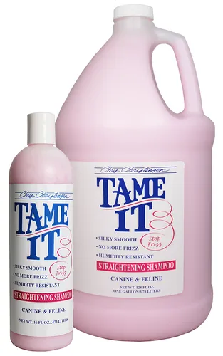 Chris Christensen Tame it Shampoo - шампоан, който придава копринена гладкост на козината, без повече накъдряне, възтановява изтощената козина - 473мл. 2