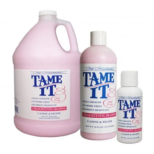 Chris Christensen Tame it Shampoo - шампоан, който придава копринена гладкост на козината, без повече накъдряне, възтановява изтощената козина - 473мл. 1