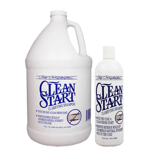 Chris Christensen Clean Start Shampoo - почистващ шампоан подходящ за породи като йоркширски териер - 3785мл.