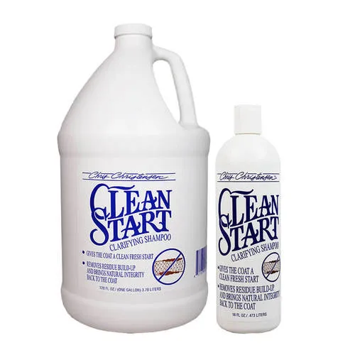 Chris Christensen Clean Start Shampoo - почистващ шампоан подходящ за породи като йоркширски териер - 118мл.