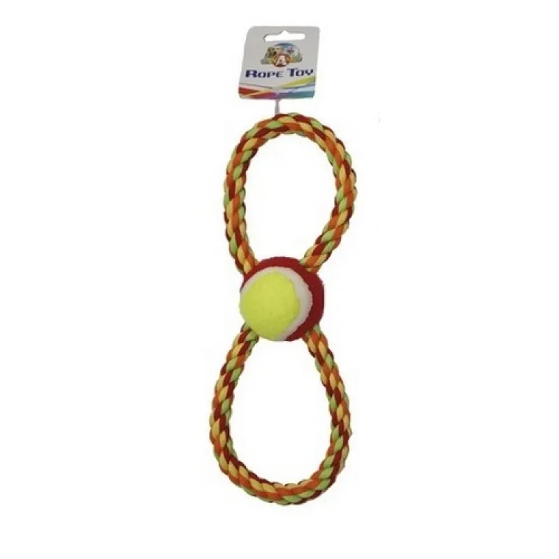 Croci Octopus Rope With Ball - Играчка За Куче Осморка Въже С Топка - 28см.