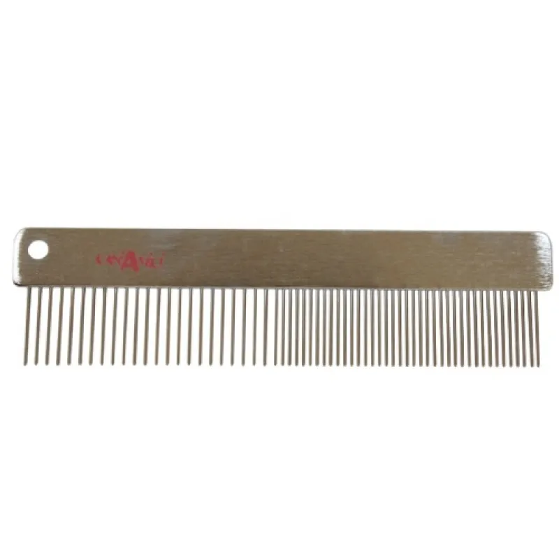 Croci Linear Steel Comb Vanity Premium - Метален Гребен - 15.7см.