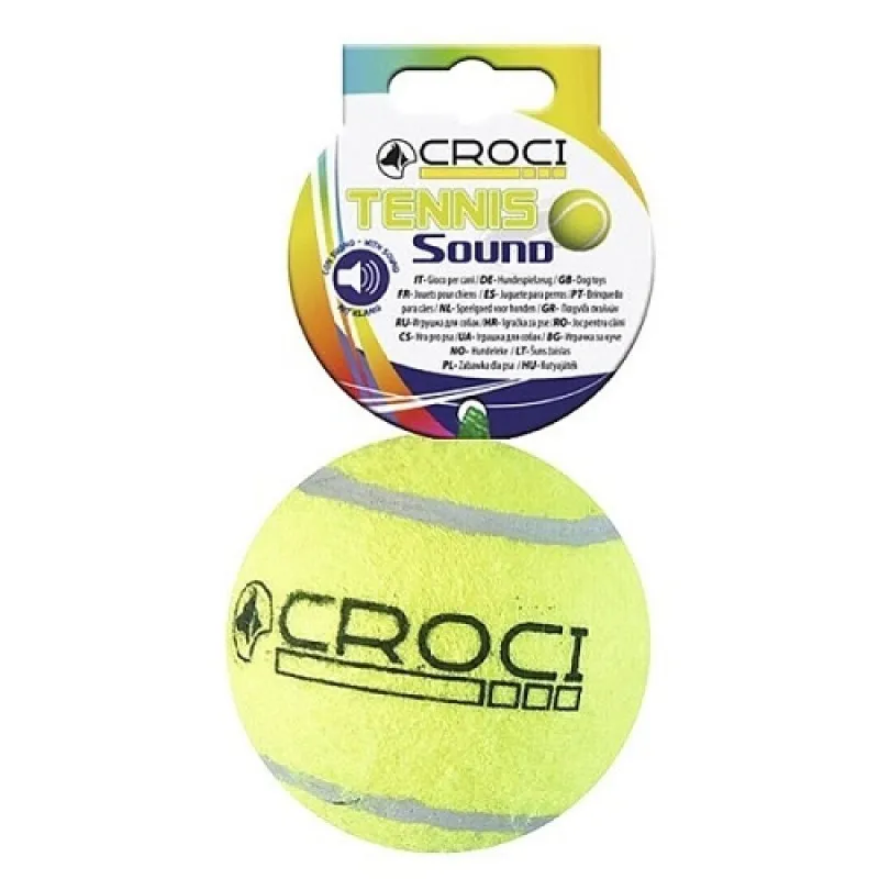 Croci Tennis Ball - Играчка За Куче Тенис Топка - 6.5см.