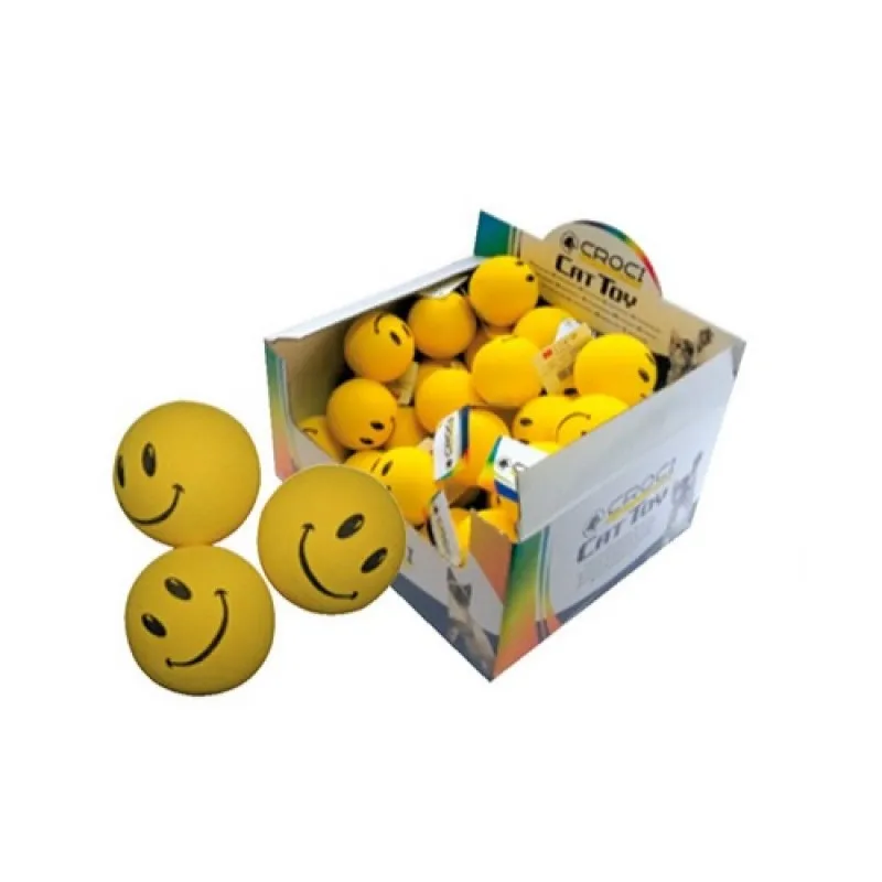 Croci Dog & Cat Toy Smiling Heads - Играчка За Куче И Коте - 4.5см.