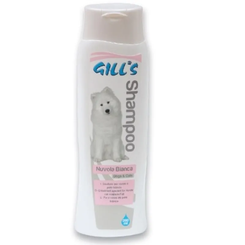 Croci Gill's Shampoo White Coat  - Шампоан За Кучета И Котки С Бяла Козина - 200мл.