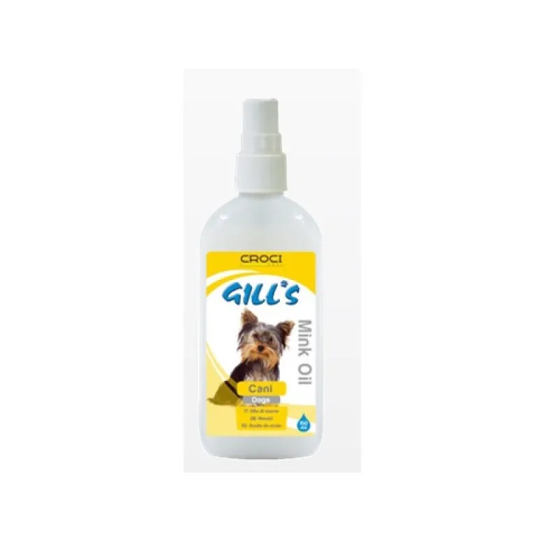 Croci Gill's Mink Oil Spray - Спрей С Масло От Норка За Лесно Разресване За Кучета И Котки - 150мл.