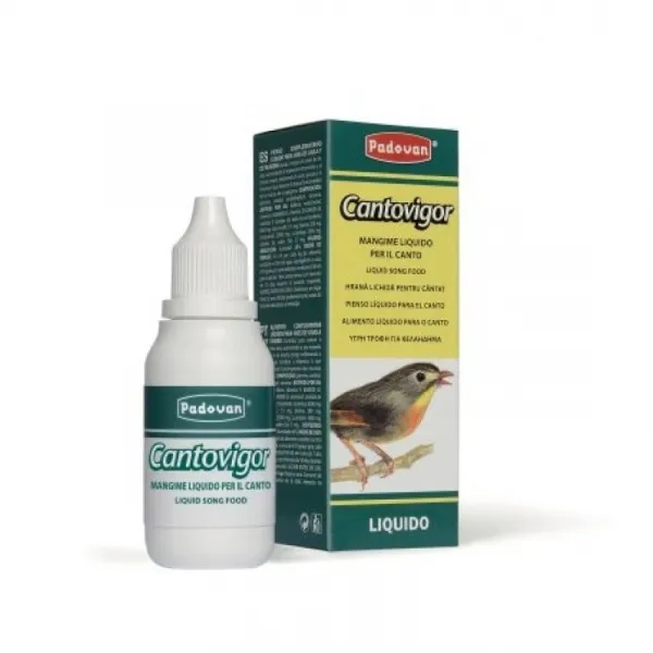 Padovan Cantovigor Liquid - Течни Мултивитамини За Пеещи Птички - 30мл.