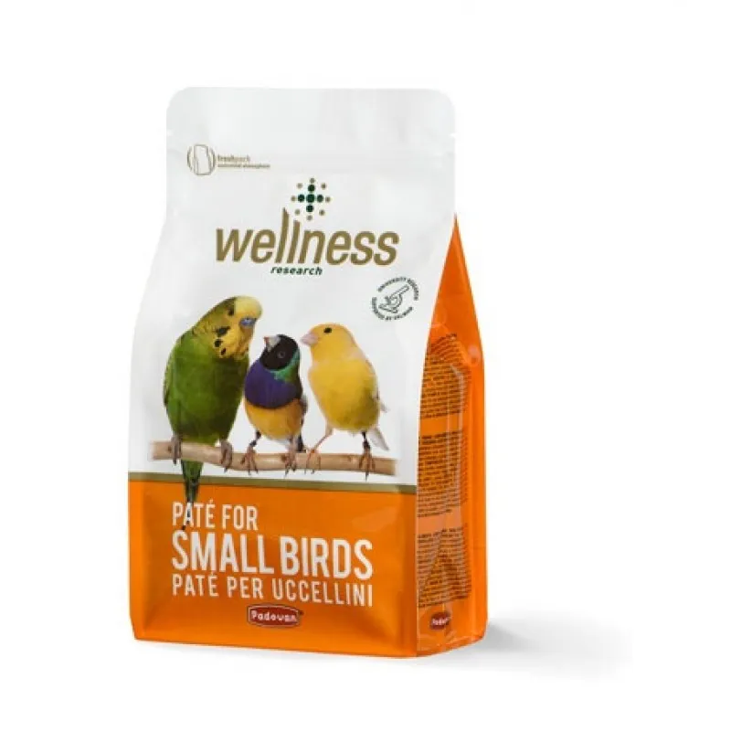 Padovan Wellness Paté For Small Birds - Премиум Мека Храна За Дребни Птички - 600гр.