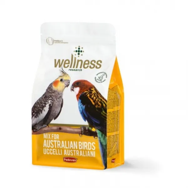 Padovan Wellness Australian Birds - Премиум Меню За Австралийски Папагали - 850гр.