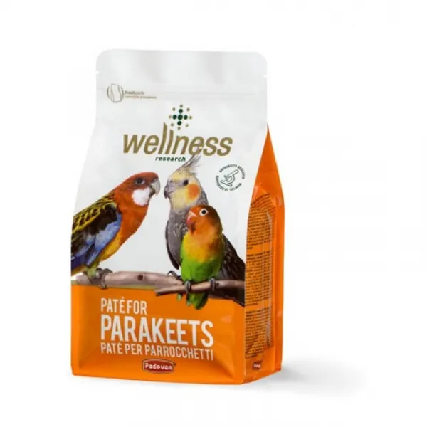 Padovan Wellness Paté For Parakeets - Премиум Мека Храна За Средни Папагали - 600гр.