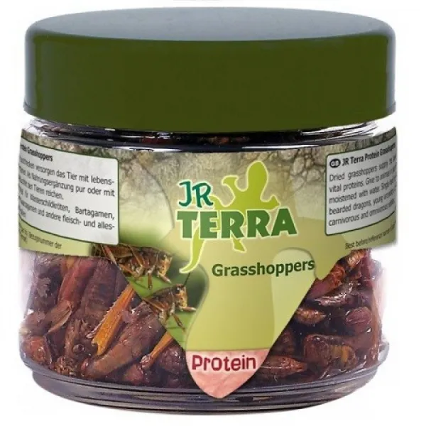 JR Terra Protein Grasshoppers - Индивидуална Храна - Изсушени Скакалци - 15гр.