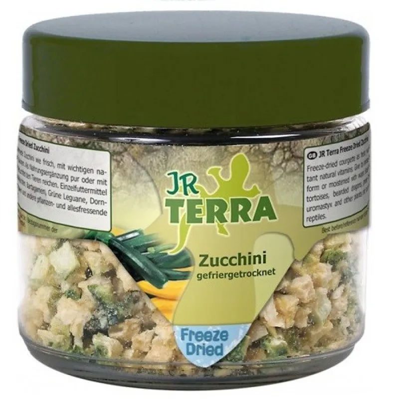 JR Terra Freeze Dried Zucchini - Индивидуална Храна - Изсушени Кубчета Зелени Тиквички - 10гр.