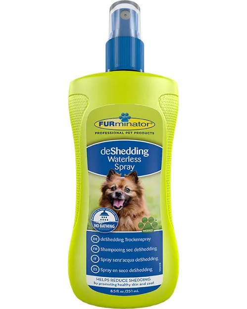 FURminator deShedding Waterless Spray - спрей за лесно почистване на кучета - 250мл.