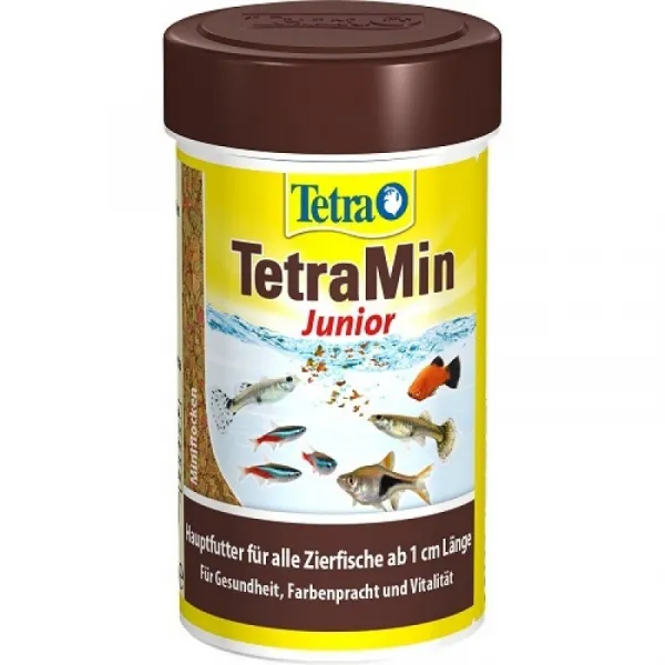 TetraMin Junior - Основна Храна За Млади Рибки - 100мл.