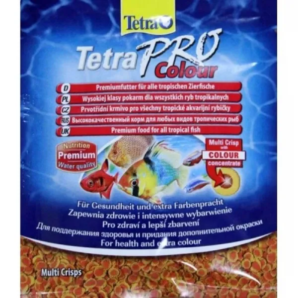 TetraPro Colour - Премиум Храна Подсилваща Оцветяването За Всички Тропически Рибки - 12гр.