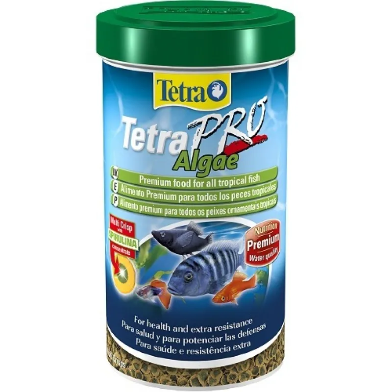TetraPro Algae - Премиум Храна За Всички Тропически Рибки - 500мл.