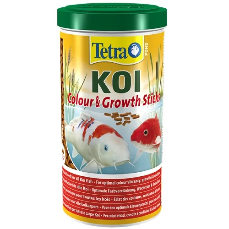 Tetra Pond Koi Colour&Growth Sticks - Основна Храна За Кои - 1000мл.