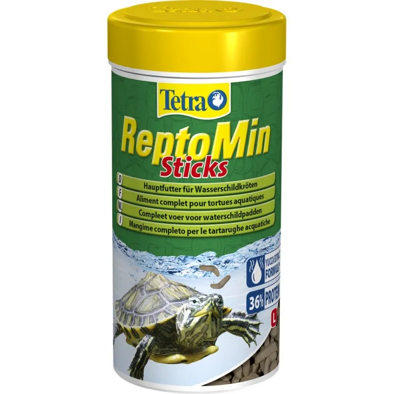 Tetra ReptoMin Sticks - Храна За Водни Костенурки - 250мл.