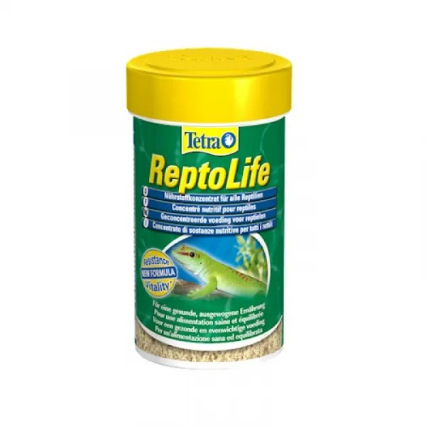 Tetra ReptoLife - Мултивитаминна Прахообразна Добавка За Влечуги И Земноводни - 100мл.