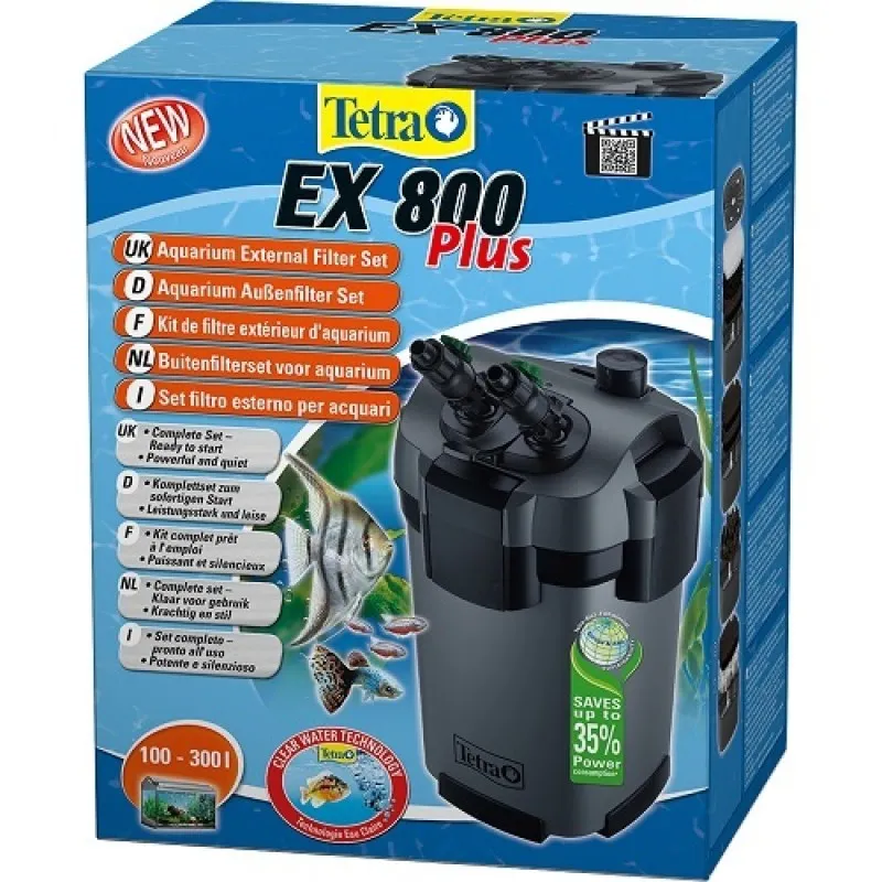 Tetra EX 800 Plus Complete External Filter Set - Външен Филтър За Аквариуми - до 300л.