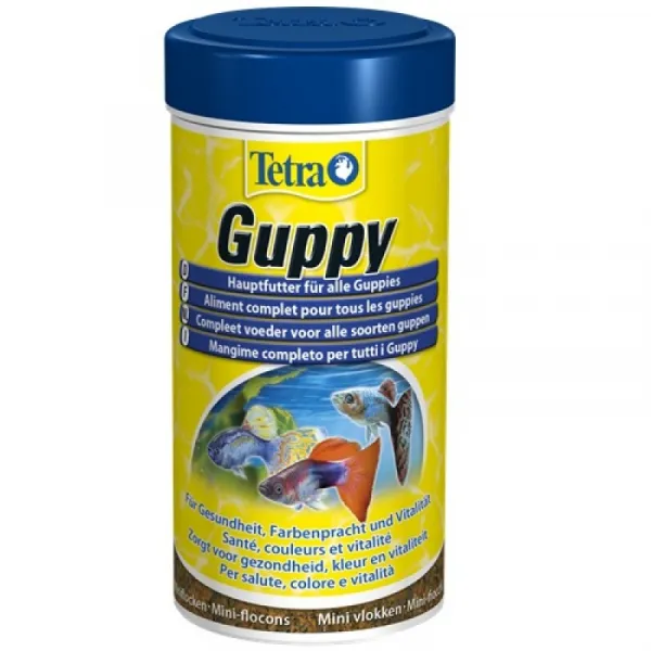 Tetra Guppy - Основна Храна За Гупи И Тропически Рибки - 100мл.