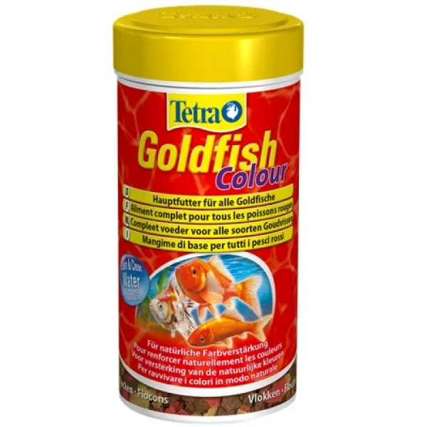 Tetra Goldfish Colour - Подсилваща Цветовете Храна За Златни Рибки - 250мл.