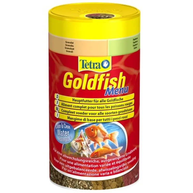 Tetra Goldfish Menu - Храна За Златни Рибки И Студеноводни Рибки - 250мл.