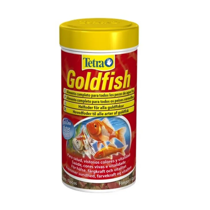 Tetra Goldfish - Храна На Люспи За Златни Рибки - 250мл.