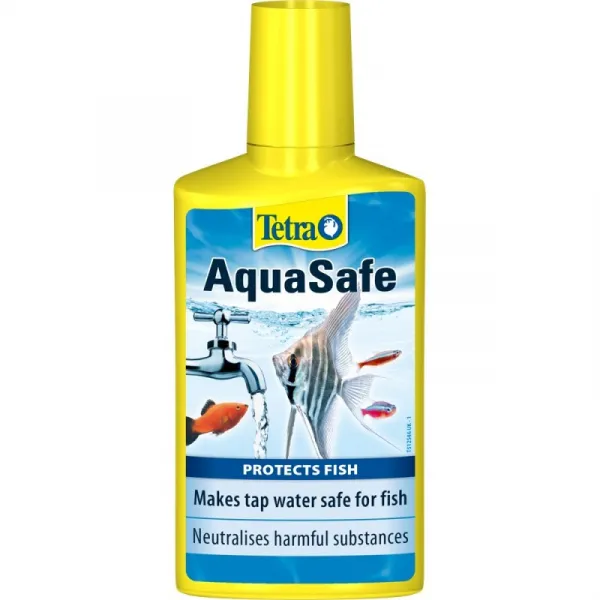 Tetra AquaSafe - Препарат За Трайно Чиста Безопасна И Подходяща За Рибите Вода - 250мл.