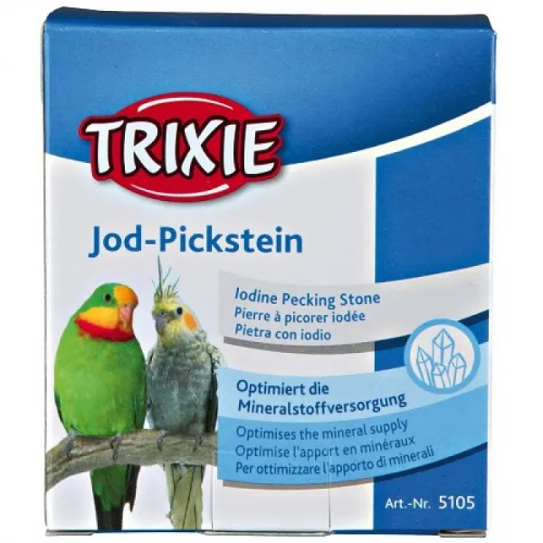 Trixie Iodine Pecking Stone - Камък С Йод За Птици - 90гр.