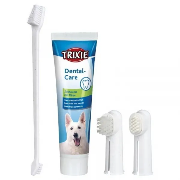 Trixie Dental Hygiene Set - Комплект Паста С Четки За Зъби