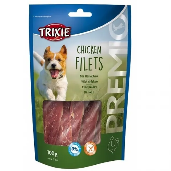 Trixie PREMIO Chicken Filets - Лакомства За Куче Пилешки Филета - 100гр.