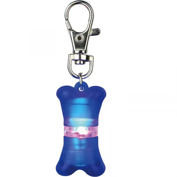 Trixie Flasher For Dogs With Address Field - Светещ Адресник За Куче - 8см. 1