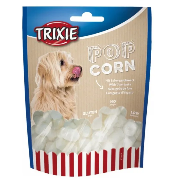 Trixie Popcorn - Лакомства За Куче Пуканки С Вкус На Черен Дроб - 100гр.
