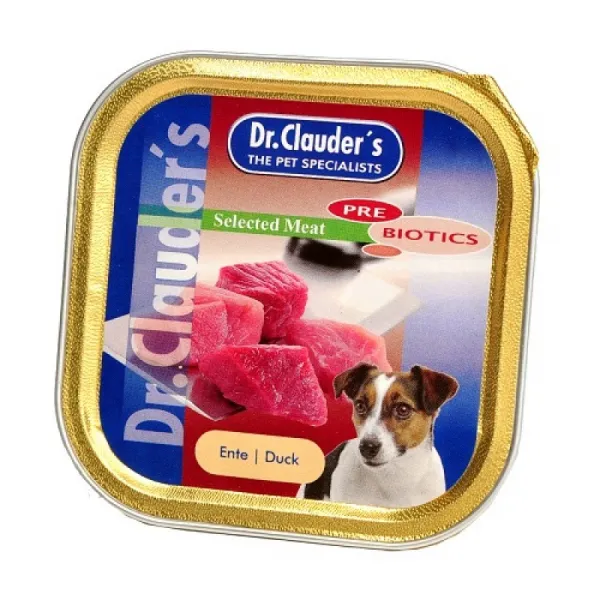 Dr.Clauder's Selected Meat With Duck - Храна За Израснали Кучета С Патешко Месо - 100гр.