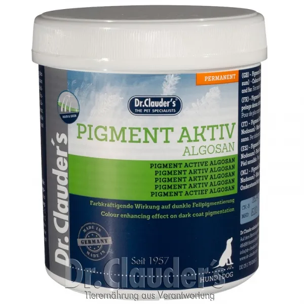 Dr.Clauder's Hair & Skin Pigment Active Algosan - Хранителна Добавка За Кучета С Морски Водорасли - 400гр.