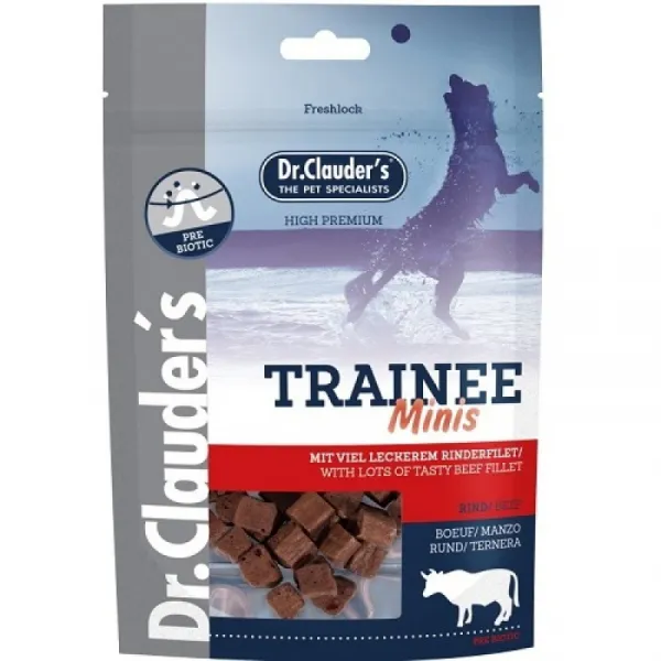 Dr.Clauder's Trainee Minis Snack Rind - Меки Кубчета От Говеждо Месо - 50гр.