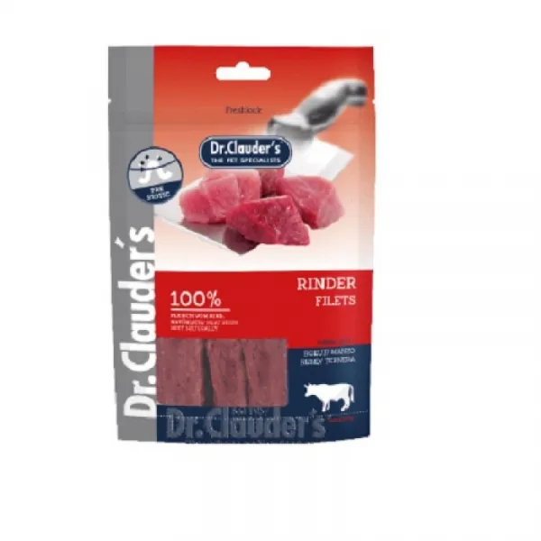 Dr.Clauder's Beef Filet - Меки Филенца С Говеждо Месо - 80гр.