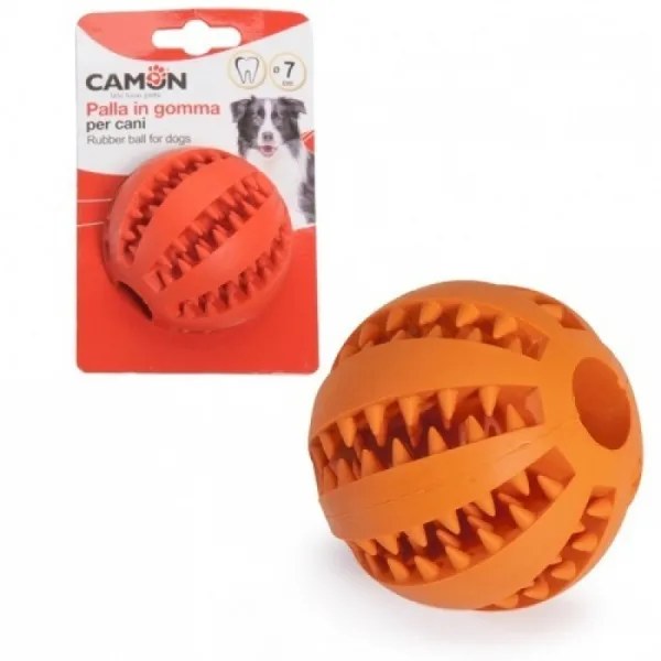 Camon Rubber Toy Dental Fun Baseball - Каучукова Играчка За Куче - Ø7см.
