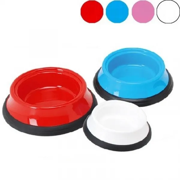 Camon Plastic Bowl - Пластмасова Купичка С Гумиран Пръстен Против Приплъзване - 2000мл. Ø20x7.5см.