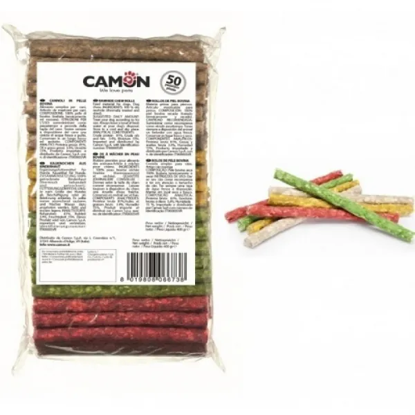 Camon Coloured Munchy Sticks - Солети Микс - 12см.