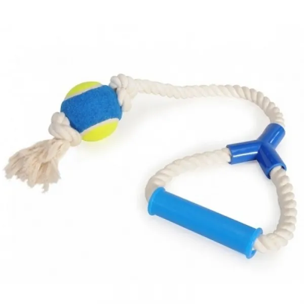 Camon Rope Toy - Топка С Въже За Куче - 60см.