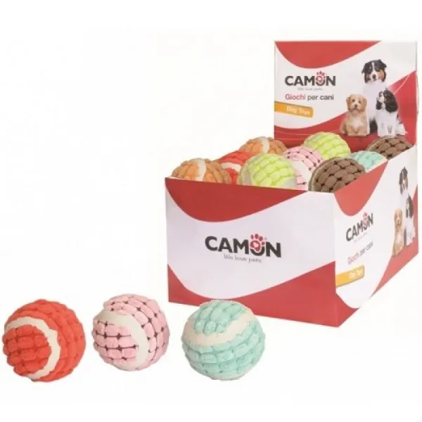 Camon Tennis Ball With Plush Coating - Плюшена Играчка За Куче - Ø6.2см.
