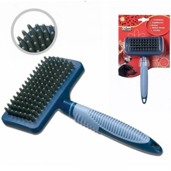 Camon Brush With Rubber Pins Large - Четка С Гумени Зъби Голяма - 20см.