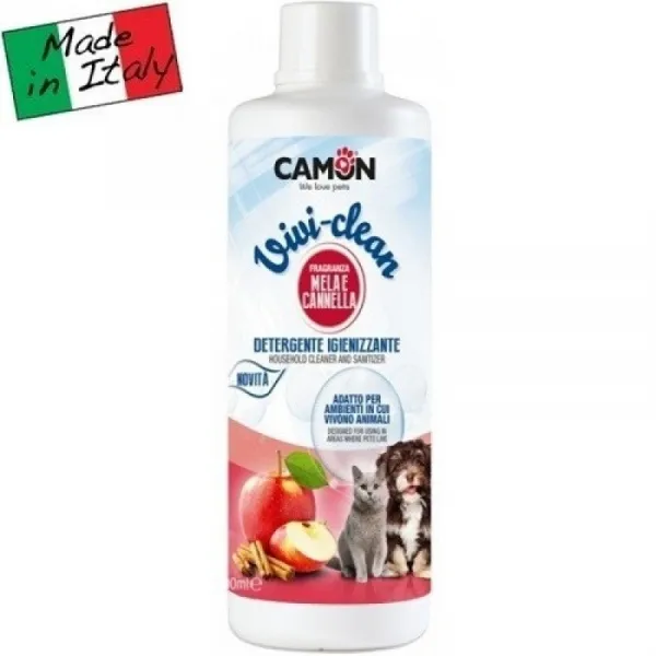 Camon Antibacterial Liquid Detergent With Apple Cinnamon Scent - Препарат За Почистване И Дезинфекциране С Аромат На Ябълка И Канела - 1л.