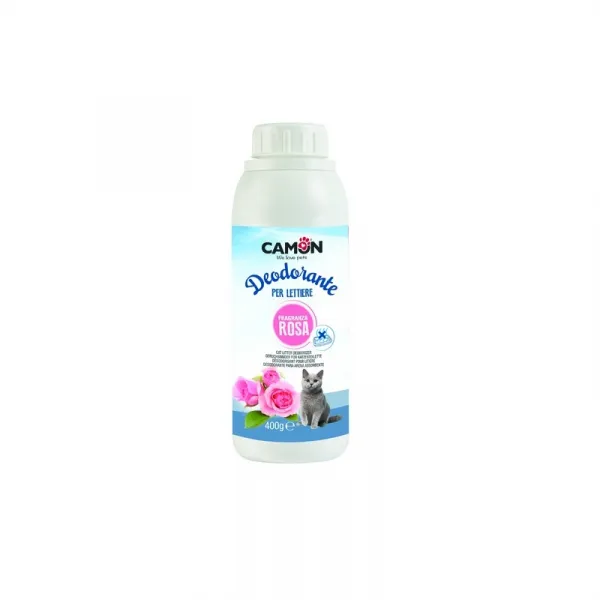 Camon Deodorant For Litter Trays With Flower Scent - Ароматизатор За Котешка Тоалетна С Аромат На Цветя - 400гр.